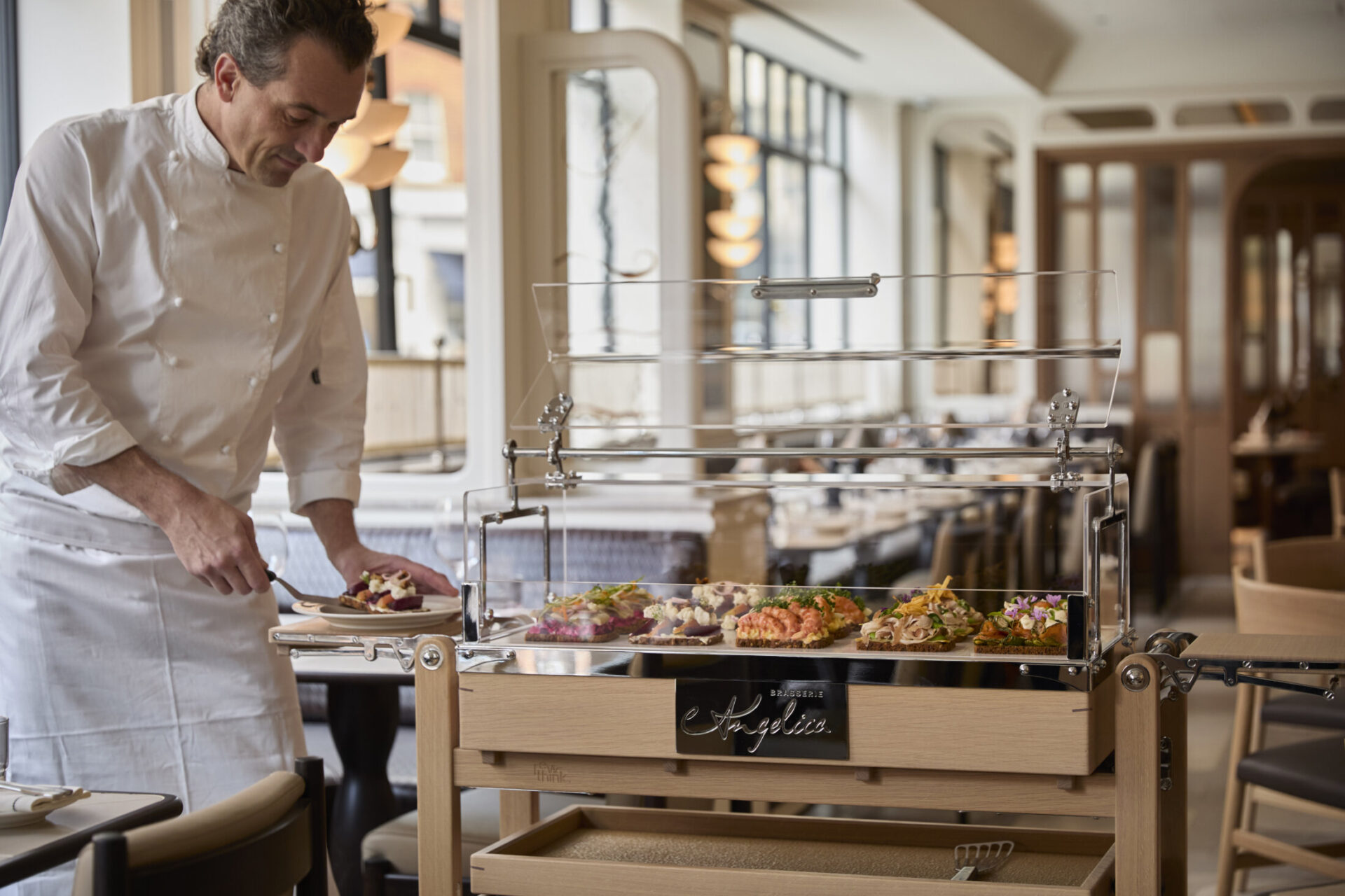 First Come, First Served: Inside the Kitchen at Brasserie Angelica