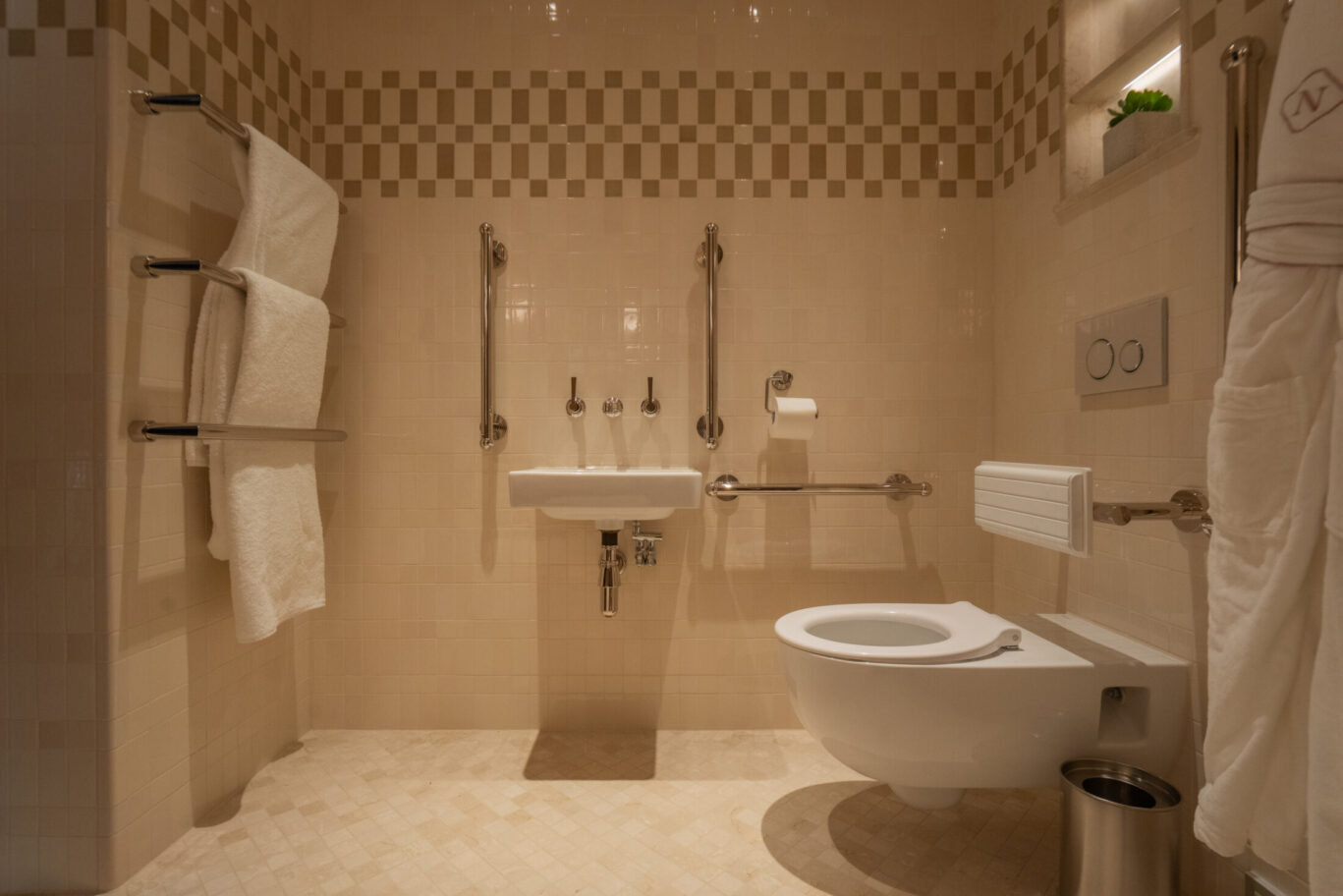 ACCEESSIBLE DELUXE BATHROOM
