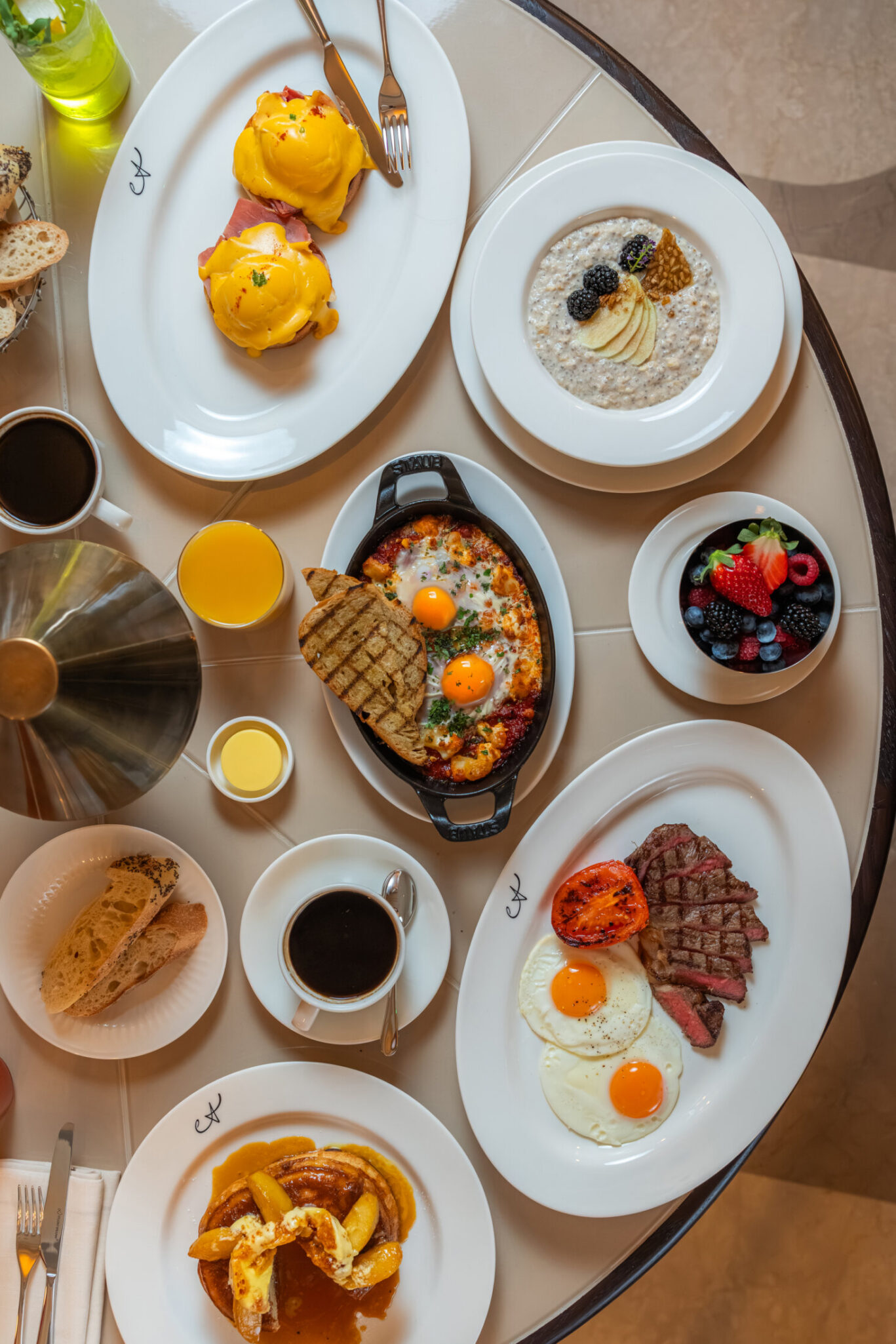 Brasserie Angelica dining at The Newman, Fitzrovia London