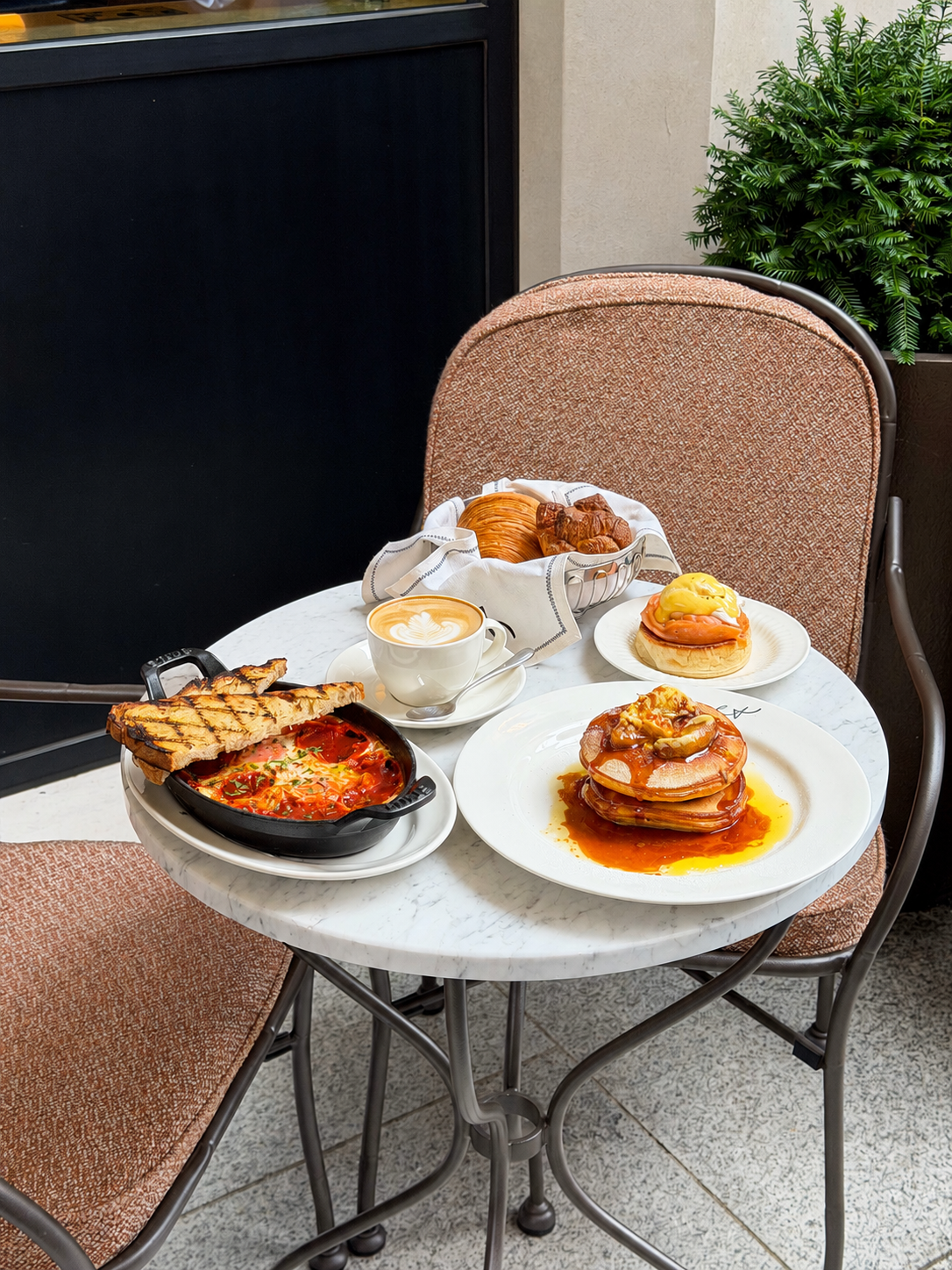 Breakfast on the terrace